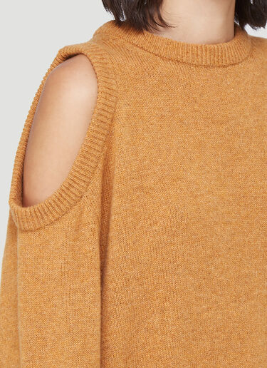 Cut-Out Sweater Aries Cut-Out Sweater Orange ari0242008