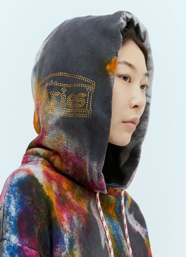 彩喷连帽运动衫 Aries 彩喷连帽运动衫 黑色 ari0254003