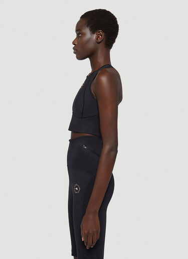 adidas by Stella McCartney Truepur Crop Top Black asm0242001