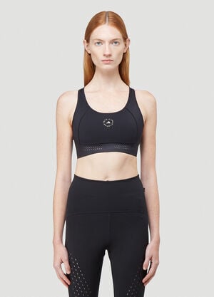 adidas by Stella McCartney TruePurpose Medium Support Sports Bra Black asm0243002