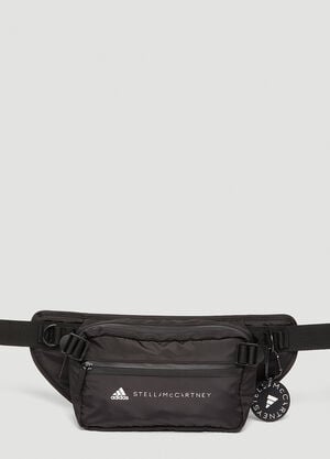 adidas by Stella McCartney Logo Charm Belt Bag Black asm0246004