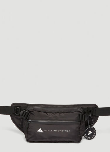 Logo Charm Belt Bag adidas by Stella McCartney Logo Charm Belt Bag Black asm0246004
