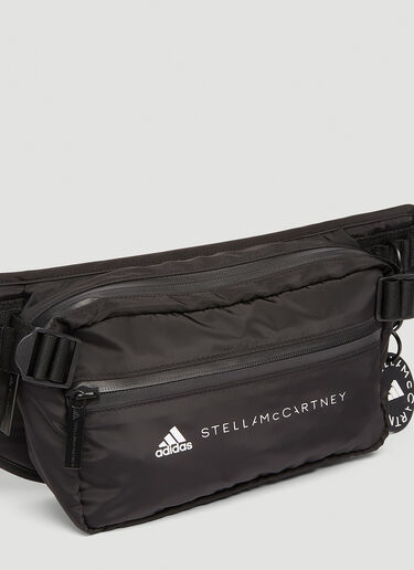 adidas by Stella McCartney Logo Charm Belt Bag Black asm0246004
