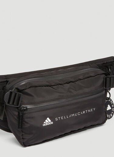 Logo Charm Belt Bag adidas by Stella McCartney Logo Charm Belt Bag Black asm0246004