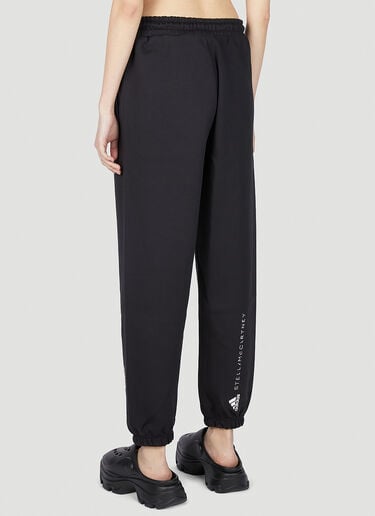 徽标印花运动裤 adidas by Stella McCartney 徽标印花运动裤 黑色 asm0251008