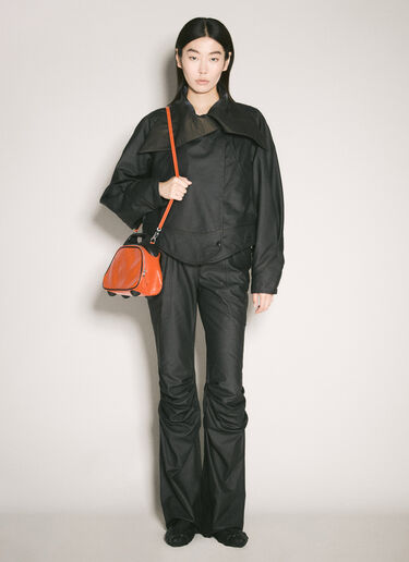 ECCO.Kollektive x Kiko Kostadinov Leather Eero Jacket Black atk0258004