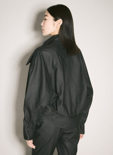 ECCO.Kollektive x Kiko Kostadinov Leather Eero Jacket Black atk0258004