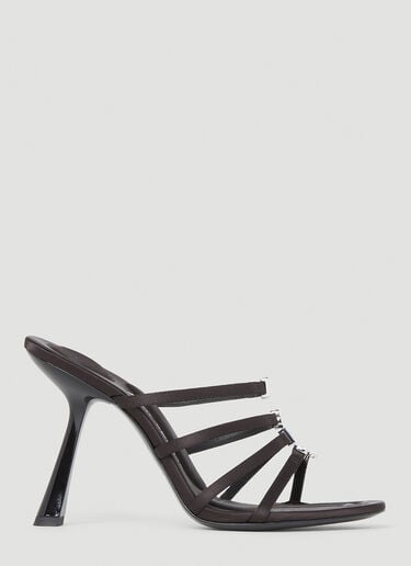 날라 로고 힐 샌들 Alexander Wang 날라 로고 힐 샌들 블랙 awg0251059