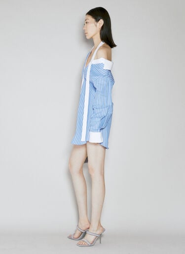 系扣连衣裙 Alexander Wang 系扣连衣裙 蓝 awg0253015