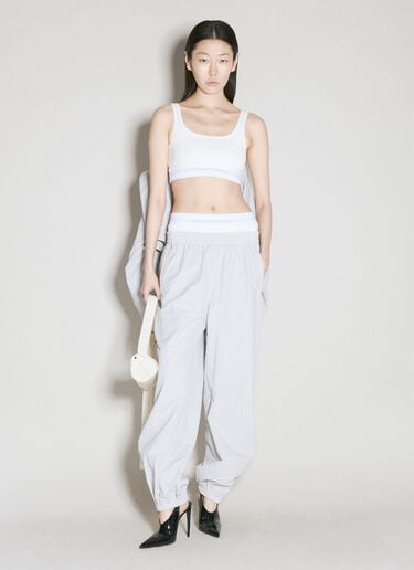 Alexander Wang 볼레로 트랙 재킷 그레이 awg0255017