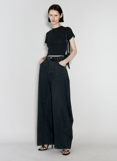돔 105 하이힐 샌들 Alexander Wang 돔 105 하이힐 샌들 블랙 awg0255042