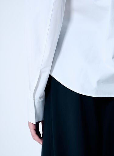 Deconstructed Button-Down Shirt Alexander Wang Deconstructed Button-Down Shirt White awg0259003