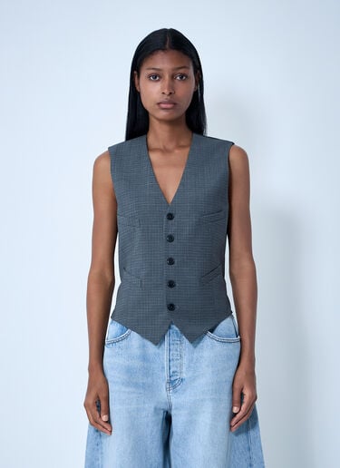 Tailored Vest Alexander Wang Tailored Vest Grey awg0261007