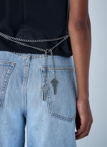 Alexander Wang Tailored Vest Grey awg0261007