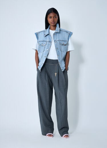 Alexander Wang Tailored Wool Pants Grey awg0261008