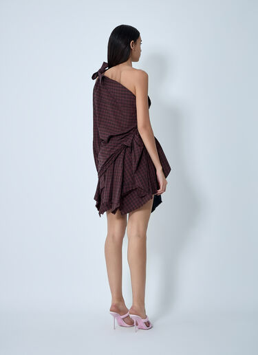 Distressed Button-Down Shirt Alexander Wang Distressed Button-Down Shirt Brown awg0261010