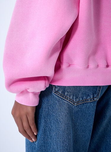 Alexander Wang Logo Motif Sweatshirt Pink awg0261029