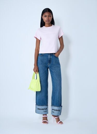 Embroidered Jeans Alexander Wang Embroidered Jeans Denim awg0261032