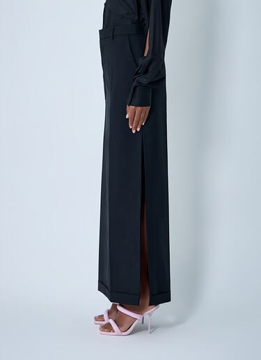 Tailored Wool-Mohair Maxi Skirt Alexander Wang Tailored Wool-Mohair Maxi Skirt Black awg0262008