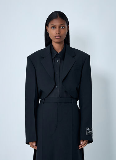 Cropped Blazer Alexander Wang Cropped Blazer Black awg0262009