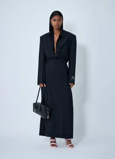 Alexander Wang Cropped Blazer Black awg0262009