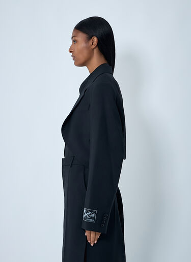 Cropped Blazer Alexander Wang Cropped Blazer Black awg0262009