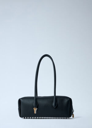 Alexander Wang Medium Roux Shoulder Bag Black awg0262010