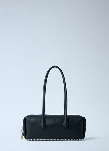 Alexander Wang Medium Roux Shoulder Bag Black awg0262010