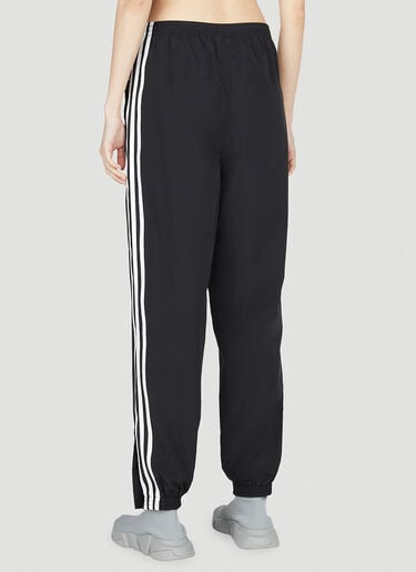 Balenciaga x adidas 스트라이프 트랙 팬츠 블랙 axb0251002
