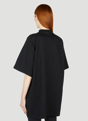 徽标印花 T 恤 Balenciaga x adidas 徽标印花 T 恤 黑色 axb0251008