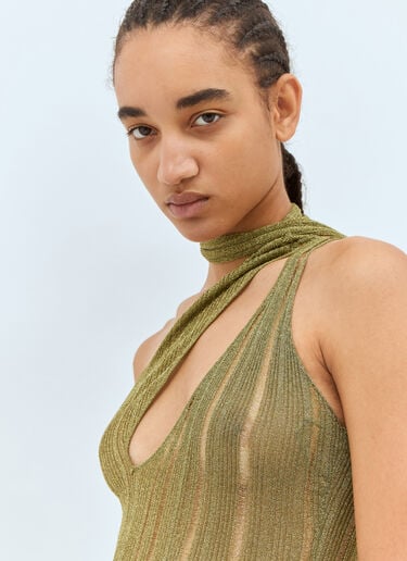 Leia Mini Dress Aya Muse Leia Mini Dress Green aym0257003
