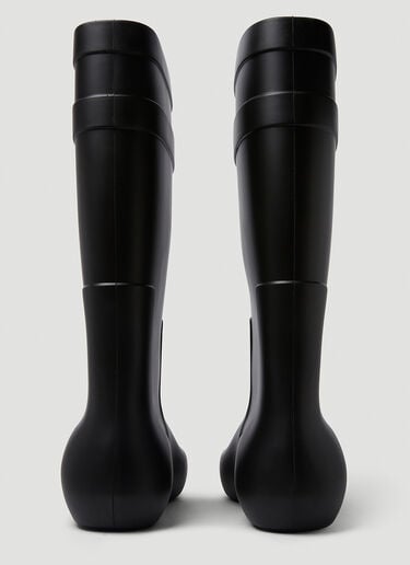 Excavator Rain Boots Balenciaga Excavator Rain Boots Black bal0149089