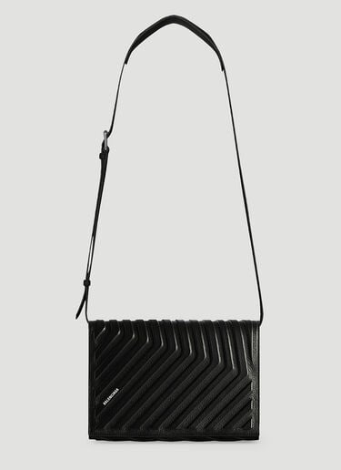 카 플랩 숄더백 Balenciaga 카 플랩 숄더백 블랙 bal0151061