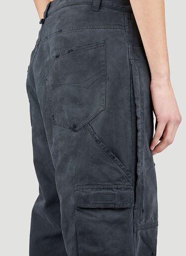 크롭 스케이터 팬츠 Balenciaga 크롭 스케이터 팬츠 블랙 bal0153007