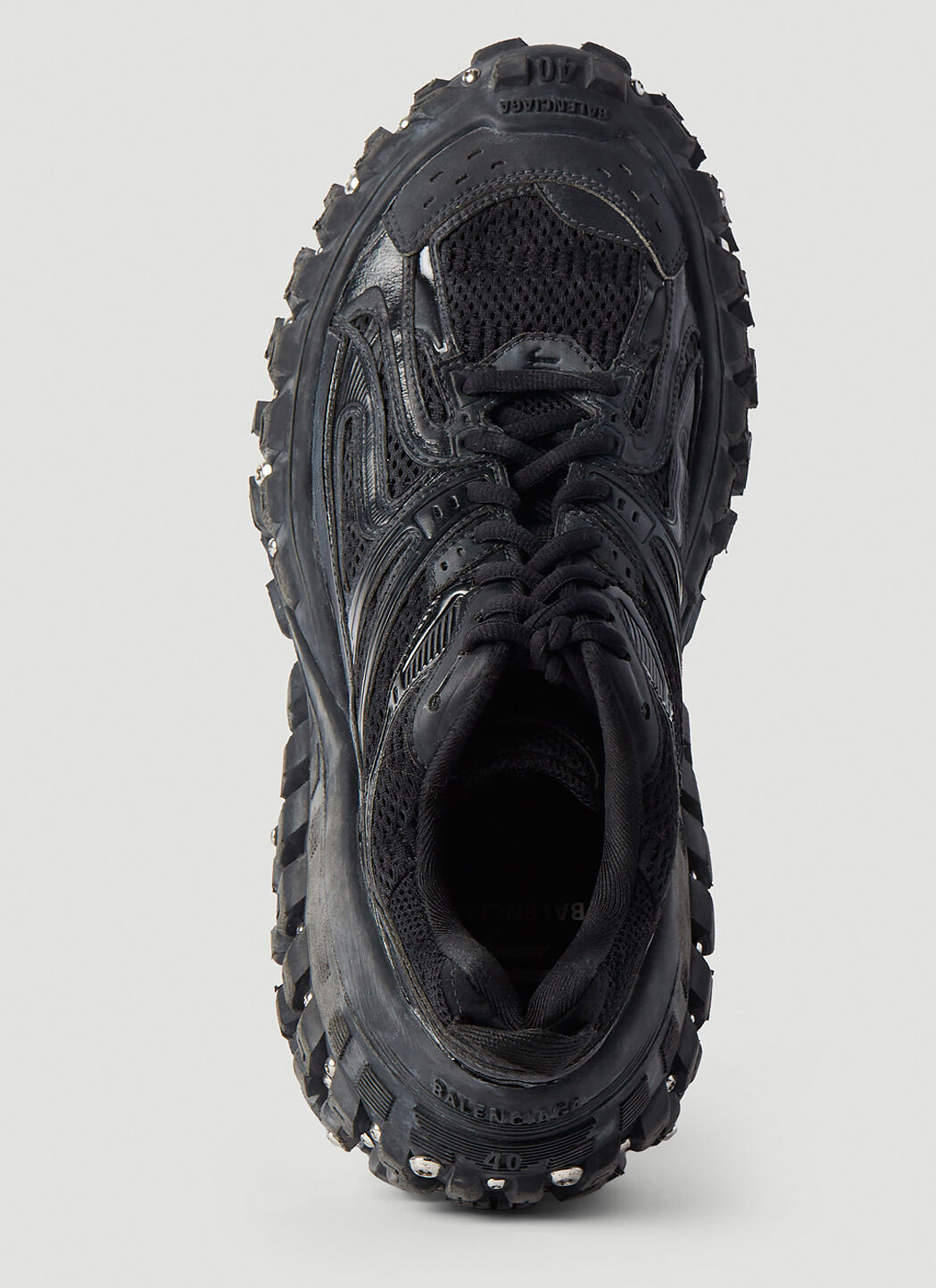 Balenciaga Men's' Bouncer Stud Sneakers in Black | LN-CC®