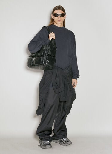 贴饰运动夹克 Balenciaga 贴饰运动夹克 黑色 bal0154004