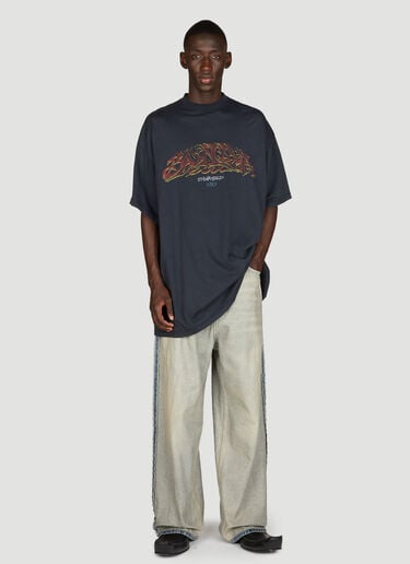 宽松牛仔裤 Balenciaga 宽松牛仔裤 蓝色 bal0155011