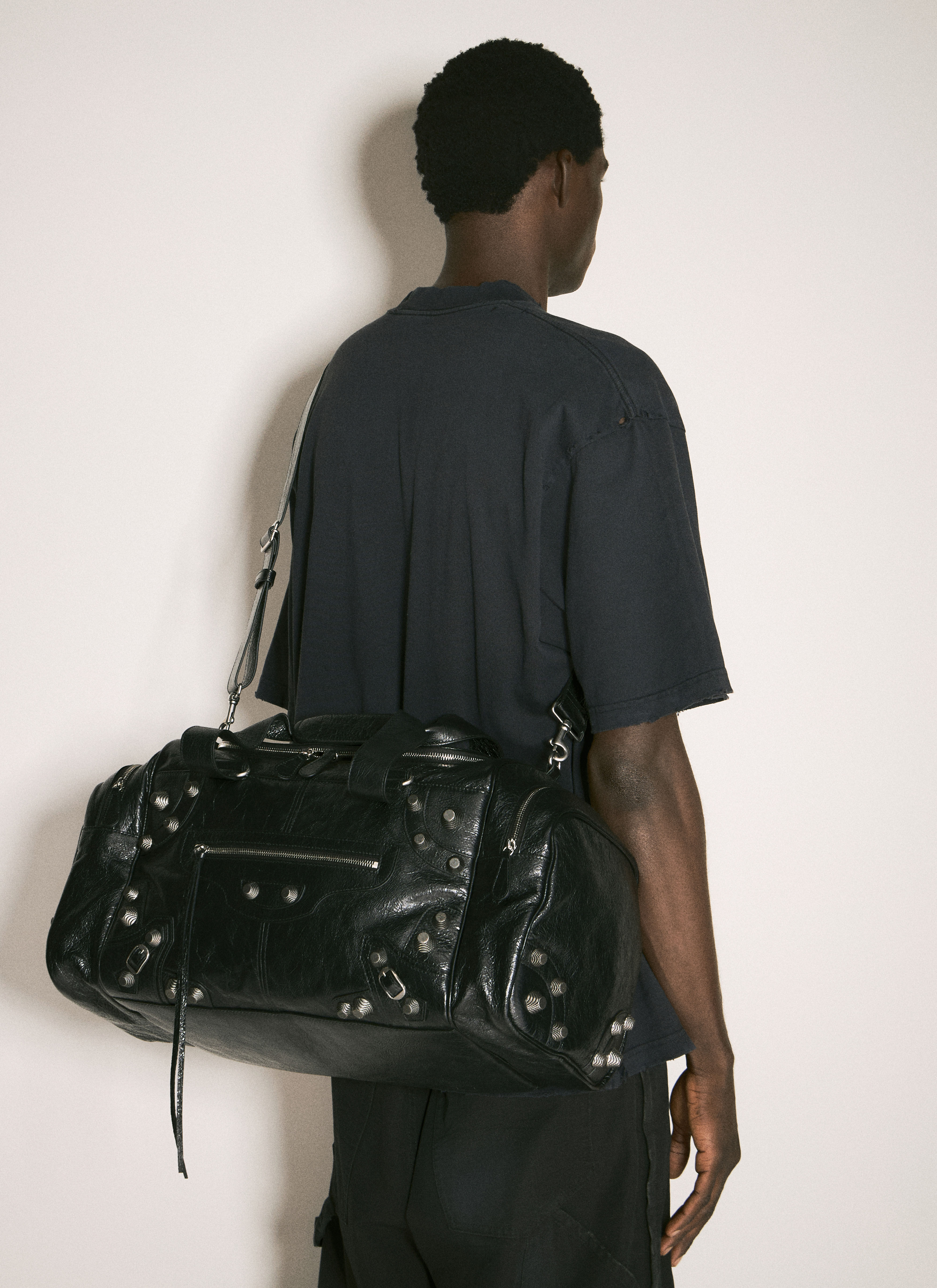 Balenciaga Men's' Le Cagole Duffle Bag in Black | LN-CC®