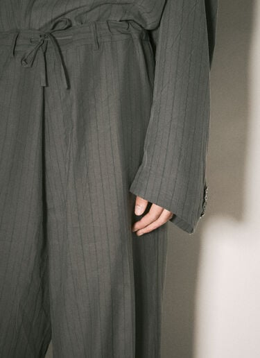 플루이드 테일러드 팬츠 Balenciaga 플루이드 테일러드 팬츠 그레이 bal0158004