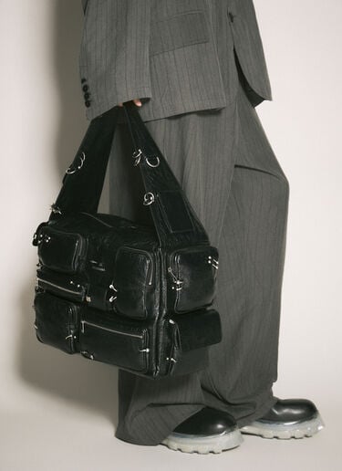Balenciaga 슈퍼비지 라지 슬링백 블랙 bal0158018