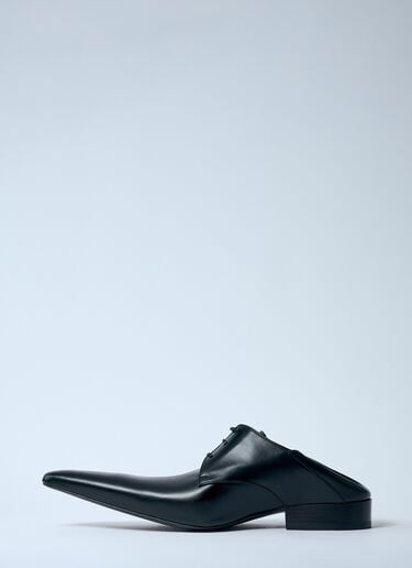 Opera Derby Lace-Up Shoes Balenciaga Opera Derby Lace-Up Shoes Black bal0159024