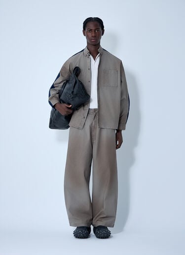 ウォッシュドコットントラックパンツ Balenciaga ウォッシュドコットントラックパンツ ベージュ bal0161001