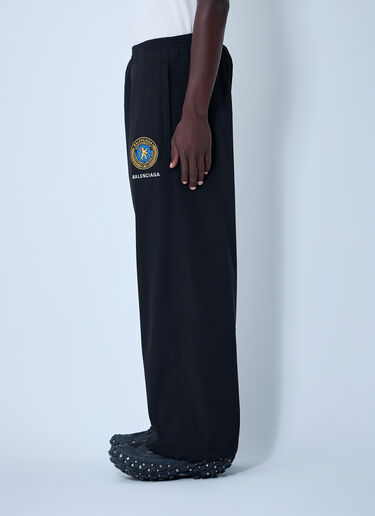 Balenciaga Logo Motif Track Pants Black bal0161004
