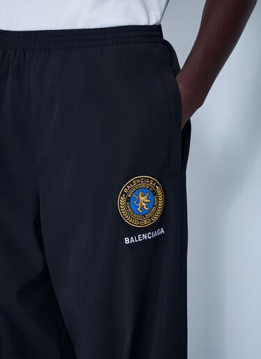 Logo Motif Track Pants Balenciaga Logo Motif Track Pants Black bal0161004