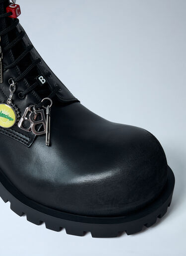 Hummer Lace-Up Boots Balenciaga Hummer Lace-Up Boots Black bal0161022