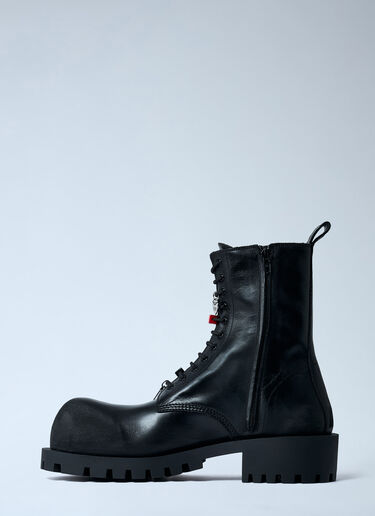 Hummer Lace-Up Boots Balenciaga Hummer Lace-Up Boots Black bal0161022