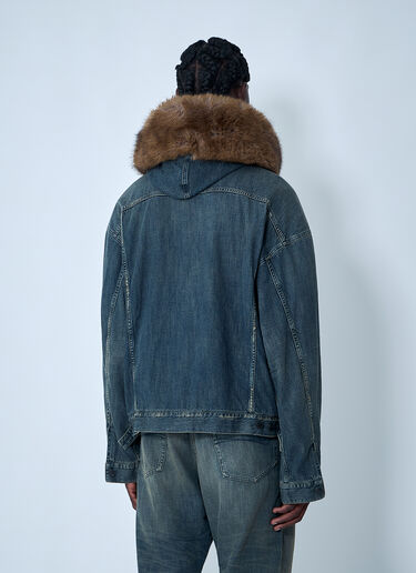 Boxy Denim Jacket Balenciaga Boxy Denim Jacket Navy bal0162001