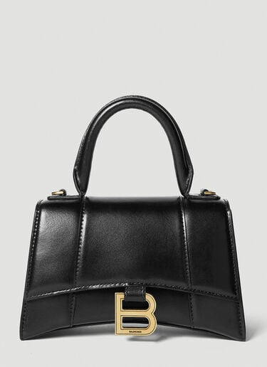 Hourglass Top Handle Extra Small Bag Balenciaga Hourglass Top Handle Extra Small Bag Black bal0244023