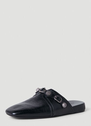 카골 플랫 슈즈 Balenciaga 카골 플랫 슈즈 블랙 bal0251059