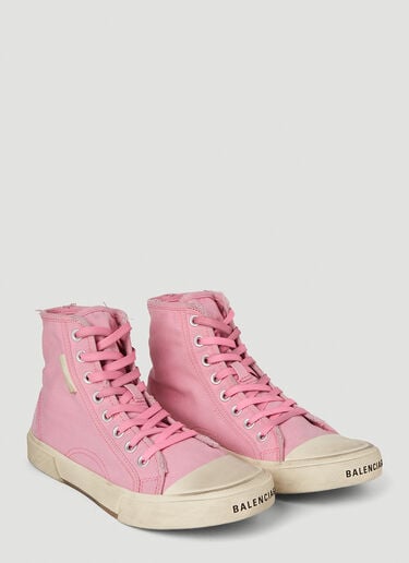 Paris High Top Sneakers Balenciaga Paris High Top Sneakers Pink bal0252002